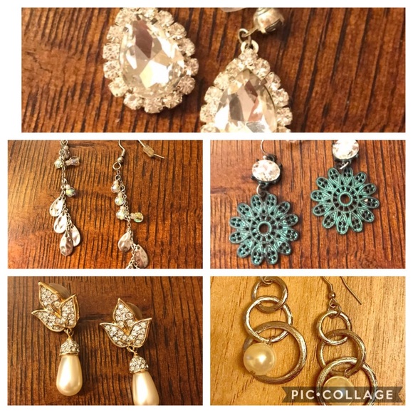 Jewelry - 5 pair of cute fashion earrings